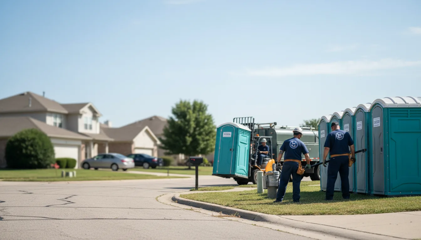Porta Potty Rental in Poneto, IN near me